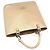 Salvatore Ferragamo Gancini Leather Small Beige - vista 7