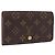 LOUIS VUITTON Monogram Porte Monnaie Billets Tresor Wallet M61730 Auth 194459A Monogramma