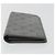 LOUIS VUITTON Monogram Shadow Portefeuille Braza Wallet Gray M81335 Auth bs36439 Castaño - vista 6