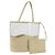 Borsa a mano PRADA Vinyl Gold Auth bs36756 D'oro