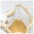 Borsa a mano PRADA Vinyl Gold Auth bs36756 D'oro - vista 18