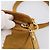 Bulgari Borsa a mano BVLGARI in suede 2 in 1 marrone tono oro Auth BA14955 - vista 10