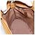 Bulgari Borsa a mano BVLGARI in suede 2 in 1 marrone tono oro Auth BA14955 - vista 21