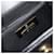 Borsa a mano GIVENCHY in pelle nera e oro Auth 195642A Nero D'oro - vista 18