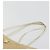 Borsa Tote PRADA in rete Beige Auth bs36710 - vista 14