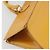 LOUIS VUITTON Epi Sac Triangle Hand Bag Yellow M52099 LV Auth 195374 Giallo - vista 14