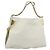 Borsa a tracolla con catena GUCCI in pelle Bianco Oro 290682 Auth 195007A D'oro