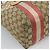 Borsa Tote GUCCI GG Canvas Sherry Line Beige Gold 211971 Auth 196002 D'oro - vista 16