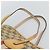 Borsa Tote GUCCI GG Canvas Sherry Line Beige Gold 211971 Auth 196002 D'oro - vista 8