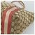 Borsa Tote GUCCI GG Canvas Sherry Line Beige Gold 211971 Auth 196002 D'oro - vista 9