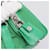 Borsa a Mano PRADA Nylon 2way Green Silver Auth 196830SAM Argento Verde - vista 20