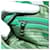 Borsa a Mano PRADA Nylon 2way Green Silver Auth 196830SAM Argento Verde - vista 28