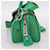 Borsa a Mano PRADA Nylon 2way Green Silver Auth 196830SAM Argento Verde - vista 3