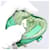Borsa a Mano PRADA Nylon 2way Green Silver Auth 196830SAM Argento Verde - vista 35