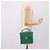 Hermès Borsa a mano HERMES Synetique Chevre in pelle verde argento Auth ka5671SAM - vista 24