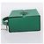 Hermès Borsa a mano HERMES Synetique Chevre in pelle verde argento Auth ka5671SAM - vista 3