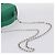 Hermès Borsa a mano HERMES Synetique Chevre in pelle verde argento Auth ka5671SAM - vista 8