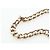 CHANEL Matelasse Chain Shoulder Pouch Lamb Skin Purple Gold CC Auth 195109M Dourado Roxo - vista 18