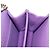 CHANEL Matelasse Chain Shoulder Pouch Lamb Skin Purple Gold CC Auth 195109M Dourado Roxo - vista 25