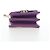 CHANEL Matelasse Chain Shoulder Pouch Lamb Skin Purple Gold CC Auth 195109M Dourado Roxo - vista 5