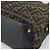 Borsa a mano FENDI Zucca Canvas Marrone Nero Auth 196063 - vista 15