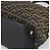 Borsa a mano FENDI Zucca Canvas Marrone Nero Auth 196063 - vista 9