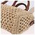 LOUIS VUITTON Nano Speedy Borsa a Mano Raffia 2way Beige Oro M83525 LV Auth 195336SAM - vista 18