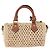 LOUIS VUITTON Nano Speedy Borsa a Mano Raffia 2way Beige Oro M83525 LV Auth 195336SAM - vista 2