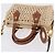 LOUIS VUITTON Nano Speedy Borsa a Mano Raffia 2way Beige Oro M83525 LV Auth 195336SAM - vista 6