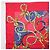 Hermès Foulard HERMES Carre90 Seta Rosso Auth 195639 - vista 2