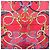 Hermès Foulard HERMES Carre90 Seta Rosso Auth 195639 - vista 6