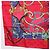 Hermès Foulard HERMES Carre90 Seta Rosso Auth 195639 - vista 8