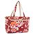 CHANEL Borsa Tote Alta Estate PVC Tela Rossa CC Auth 196247 Rosso