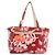 CHANEL Borsa Tote Alta Estate PVC Tela Rossa CC Auth 196247 Rosso - vista 13