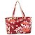 CHANEL Borsa Tote Alta Estate PVC Tela Rossa CC Auth 196247 Rosso - vista 2