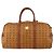 Borsa Boston MCM Logogram Vicetos PVC Pelle 2way Marrone Oro Auth 192616A D'oro - vista 13
