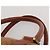Borsa Boston MCM Logogram Vicetos PVC Pelle 2way Marrone Oro Auth 192616A D'oro - vista 8