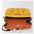 Borsa a tracolla BALLY in pelle Giallo Oro Auth 195037A D'oro - vista 9