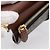 BURBERRY TB Monogram Portamonete Borsa a Tracolla PVC Brown Gold Auth 196826V Marrone D'oro - vista 20