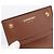 BURBERRY TB Monogram Portamonete Borsa a Tracolla PVC Brown Gold Auth 196826V Marrone D'oro - vista 9