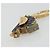 LOUIS VUITTON Bijou Sac Animania Charm metallo Marroneo LV Auth 195114A - vista 9