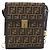 Borsa a tracolla FENDI Zucca Canvas Marrone Tono Oro Auth gh2256 - vista 13