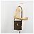 Borsa a tracolla FENDI Zucca Canvas Marrone Tono Oro Auth gh2256 - vista 28