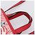 Borsa GUCCI x Higuchi Yuuko PVC 2way Rossa 630542 Auth 196451M Rosso - vista 14
