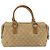 Borsa a mano GUCCI GG Canvas Beige Silver 113009 Auth 195092 Argento - vista 2
