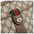 GUCCI GG Supreme Web Sherry Line Bag PVC Beige Gold 89 02 032 Auth 195081 Bege Dourado - vista 18