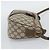 GUCCI GG Supreme Web Sherry Line Bag PVC Beige Gold 89 02 032 Auth 195081 Bege Dourado - vista 4