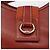Hermès Borsa a Spalla HERMES Sako Pelle Marrone Gold Auth 195752M D'oro - vista 17