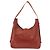 Hermès Borsa a Spalla HERMES Sako Pelle Marrone Gold Auth 195752M D'oro - vista 2