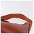 Hermès Borsa a Spalla HERMES Sako Pelle Marrone Gold Auth 195752M D'oro - vista 8